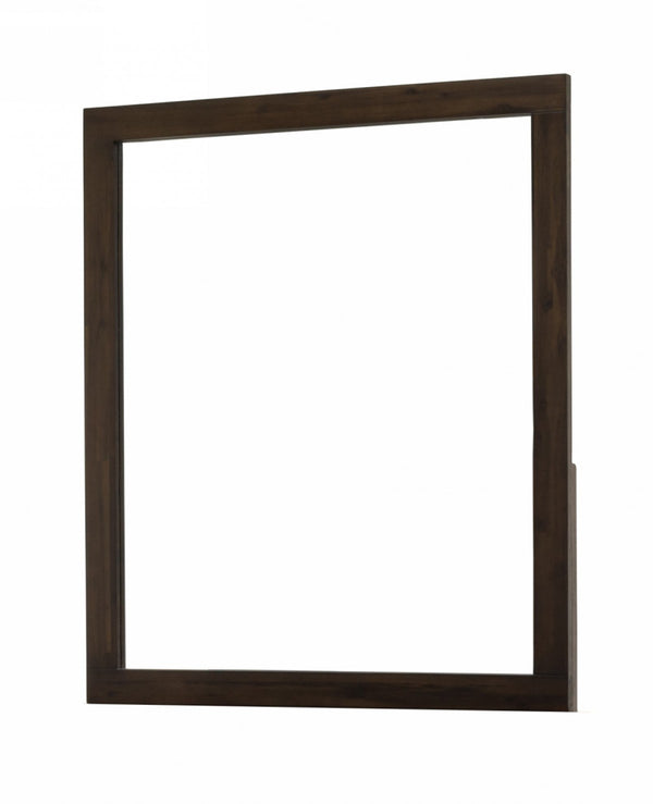 VIG Furniture Nova Domus Fantasia - Contemporary Walnut Mirror VGWDHL-W04 VGWDHL-W04