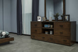 VIG Furniture Nova Domus Fantasia - Contemporary Walnut Dresser VGWDHL-W03