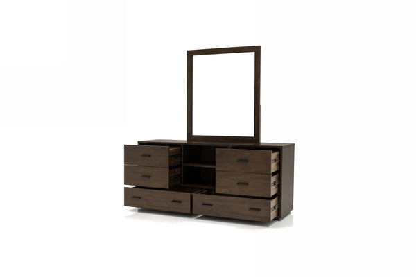 VIG Furniture Nova Domus Fantasia - Contemporary Walnut Dresser VGWDHL-W03