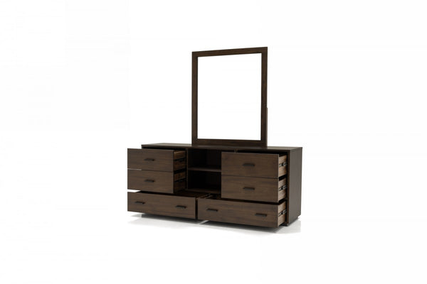 VIG Furniture Nova Domus Fantasia - Contemporary Dark Walnut Dresser VGWDHL-W03 VGWDHL-W03