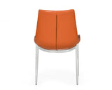 VIG Furniture Modrest Holt - Modern Cognac Eco-Leather Dining Chair  (Set of 2) VGHR3562