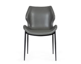 VIG Furniture Modrest Instone - Industrial Grey Eco-Leather Dining Chair (Set of 2) VGHR3532