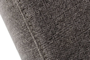 VIG Furniture Divani Casa Corina - Modern Grey Linen Loveseat VGUIMY694-L