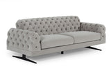 VIG Furniture Divani Casa Sepulveda - Modern Grey Fabric Sofa VGUIMY488