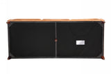 VIG Furniture Divani Casa Naylor - Modern Brown Italian Leather Split Sofa VGCA6394-BRN-S