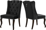 Suri Velvet Contemporary Dining Chair - Set of 2