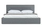 VIG Furniture Nova Domus Juliana - Eastern King Italian Modern Dark Grey Upholstered Bed VGACJULIANA-BED-EK