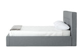 VIG Furniture Nova Domus Juliana - Eastern King Italian Modern Dark Grey Upholstered Bed VGACJULIANA-BED-EK