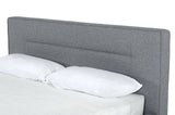 VIG Furniture Nova Domus Juliana - Eastern King Italian Modern Dark Grey Upholstered Bed VGACJULIANA-BED-EK