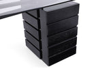 VIG Furniture Modrest Suffolk - Contemporary Black Ash Desk VGVCBT001-BLK