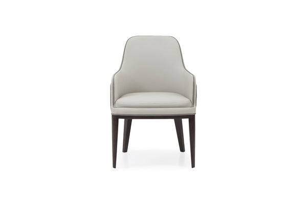 VIG Furniture Modrest Maxwell - Glam Beige and Grey Dining Chair VGVCB8766W