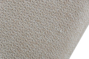 VIG Furniture David Ferrari Natura - Italian Modern Light Taupe Fabric Sectional Sofa with Manual Recliner VGFTNATURA