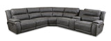 Sure Thing 756-07,80,84,80,46,08 Transitional Reclining Sectional [Made to Order - 2 Week Build Time]