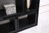 VIG Furniture Modrest Suffolk - Contemporary Black Ash Bookcase VGVCBF-003-7