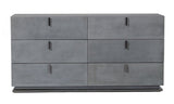 VIG Furniture Modrest Buckley - Modern Grey Crackle Dresser VGVCJ2003-DRS