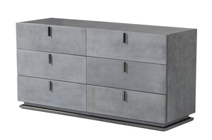 VIG Furniture Modrest Buckley - Modern Grey Crackle Dresser VGVCJ2003-DRS