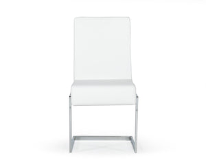 VIG Furniture Modrest Batavia - Modern White Dining Chair (Set of 2) VGEWF3131BK-WHT