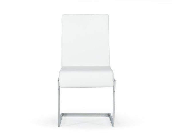 VIG Furniture Modrest Batavia - Modern White Dining Chair (Set of 2) VGEWF3131BK-WHT