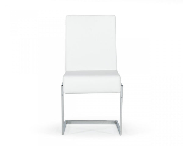 VIG Furniture Modrest Batavia - Modern White Dining Chair (Set of 2) VGEWF3131BK-WHT VGEWF3131BK-WHT
