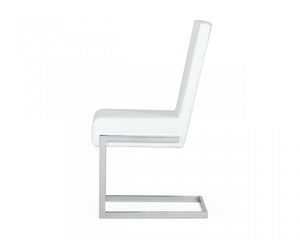 VIG Furniture Modrest Batavia - Modern White Dining Chair (Set of 2) VGEWF3131BK-WHT VGEWF3131BK-WHT
