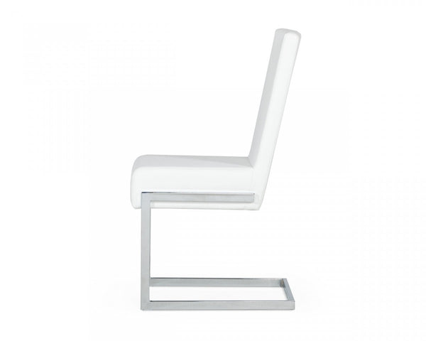 VIG Furniture Modrest Batavia - Modern White Dining Chair (Set of 2) VGEWF3131BK-WHT VGEWF3131BK-WHT