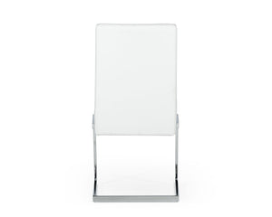 VIG Furniture Modrest Batavia - Modern White Dining Chair (Set of 2) VGEWF3131BK-WHT