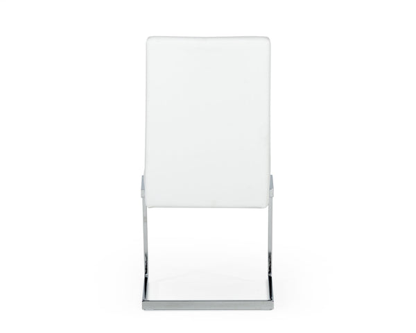 VIG Furniture Modrest Batavia - Modern White Dining Chair (Set of 2) VGEWF3131BK-WHT