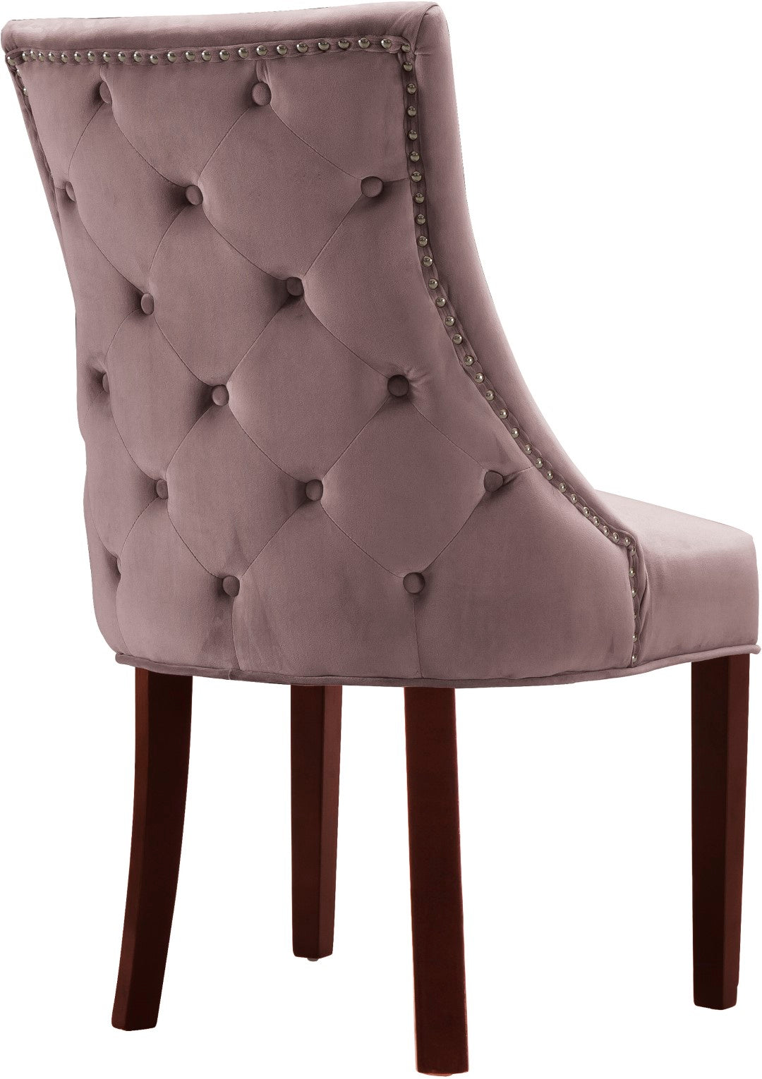 Hannah Velvet Dining Chair - Thumbnail 4