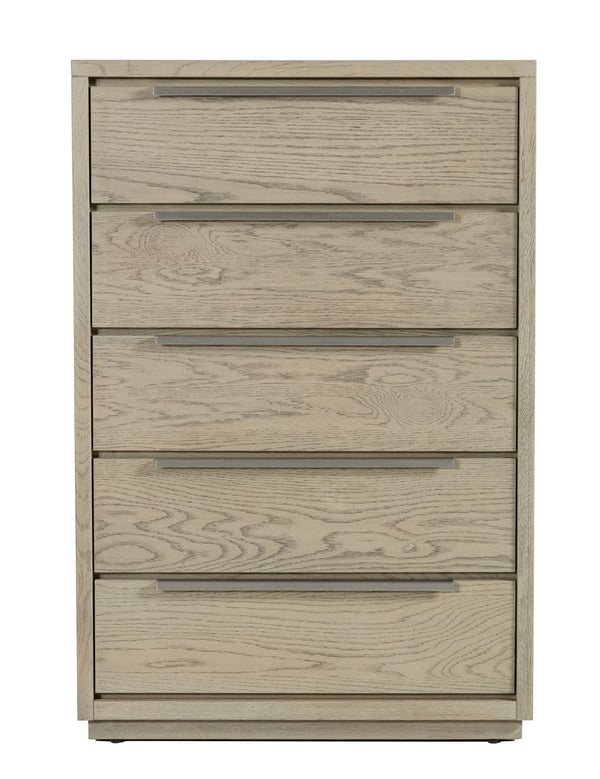 VIG Furniture Modrest Samson - Contemporary Grey and Silver Chest VGLBHAMI-CH82-01