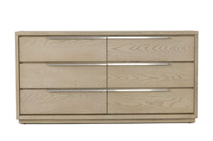 VIG Furniture Modrest Samson - Contemporary Grey and Silver Dresser VGLBHAMI-DR160-01