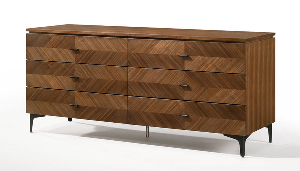 VIG Furniture Modrest Paula - Mid-Century Walnut Dresser VGMABR-103-DR