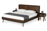 VIG Furniture Modrest Sutton - Mid-Century Elisa Acacia Wood Bed VGWH180430201-202