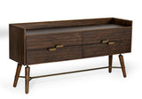VIG Furniture Modrest Sutton - Mid-Century Elisa Acacia Wood Dresser VGWH184030401-DRS