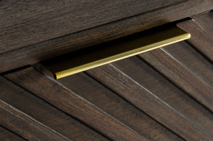 VIG Furniture Modrest Daisy Mid-Century Dark Acacia Chest VGWDKYOTO-CHEST