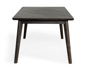 VIG Furniture Modrest Roger - Mid Century Acacia Dining Table VGWDSTHLDT210-BRN-DT