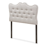 Emma Modern Contemporary Fabric Twin Size Headboard