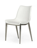 VIG Furniture Modrest Frasier - Modern White Eco-Leather Dining Chair (Set of 2) VGHR3505-WHT