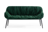 VIG Furniture Modrest Katrina - Modern Green Fabric Bench VGEUMC-9389SF-2-BENCH