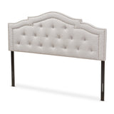 Edith Modern Contemporary Fabric Queen Size Headboard