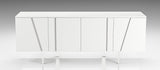 VIG Furniture Modrest Mario - Modern White Veneer Buffet VGBBMK1802SB-WHT-BUF