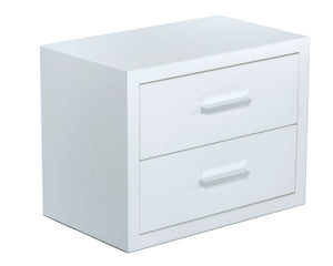 VIG Furniture Modrest Adan - Modern White Nightstand VGBBMB1706-NS-3
