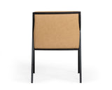 VIG Furniture Modrest Raul - Modern Suede Tan Dining Chair VGEUMC-9696CH-A-TAN