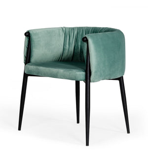 VIG Furniture Modrest Belcaro - Modern Light Green Fabric Dining Chair VGEUMC-9706CH-A-GRN