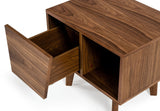 VIG Furniture Modrest Abelard - Mid-century Walnut Nightstand VGBBMB1707-NS