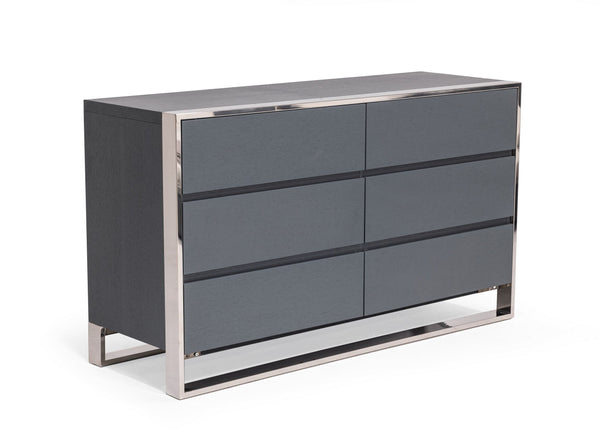 VIG Furniture Modrest Jolene - Modern Grey Dresser VGBBMC1710DR-GRY-DRS