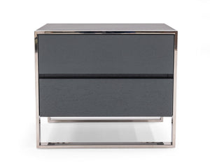 VIG Furniture Modrest Jolene - Modern Grey Nightstand VGBBMC1710NS-GRY-NS