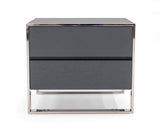 VIG Furniture Modrest Jolene - Modern Grey Nightstand VGBBMC1710NS-GRY-NS