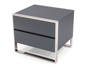 VIG Furniture Modrest Jolene - Modern Grey Nightstand VGBBMC1710NS-GRY-NS