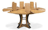 Tower Jupe Dining Table, Med,Heather Gry