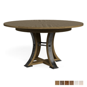 Tower Jupe Dining Table - Small - Unfinished